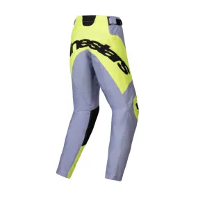 2025 YOUTH RACER VEIL PANTS GRAY FLURO-YELLOW