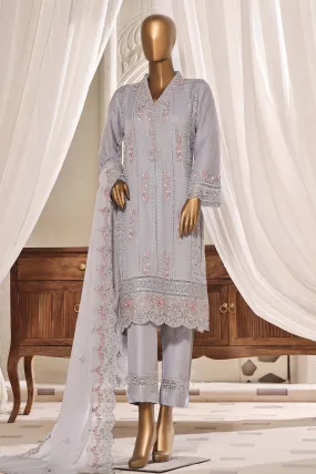 Afsaany by Sada Bahar Stitched 3 Piece Luxury Chiffon Vol-01 Collection'2023-CR-08-Grey