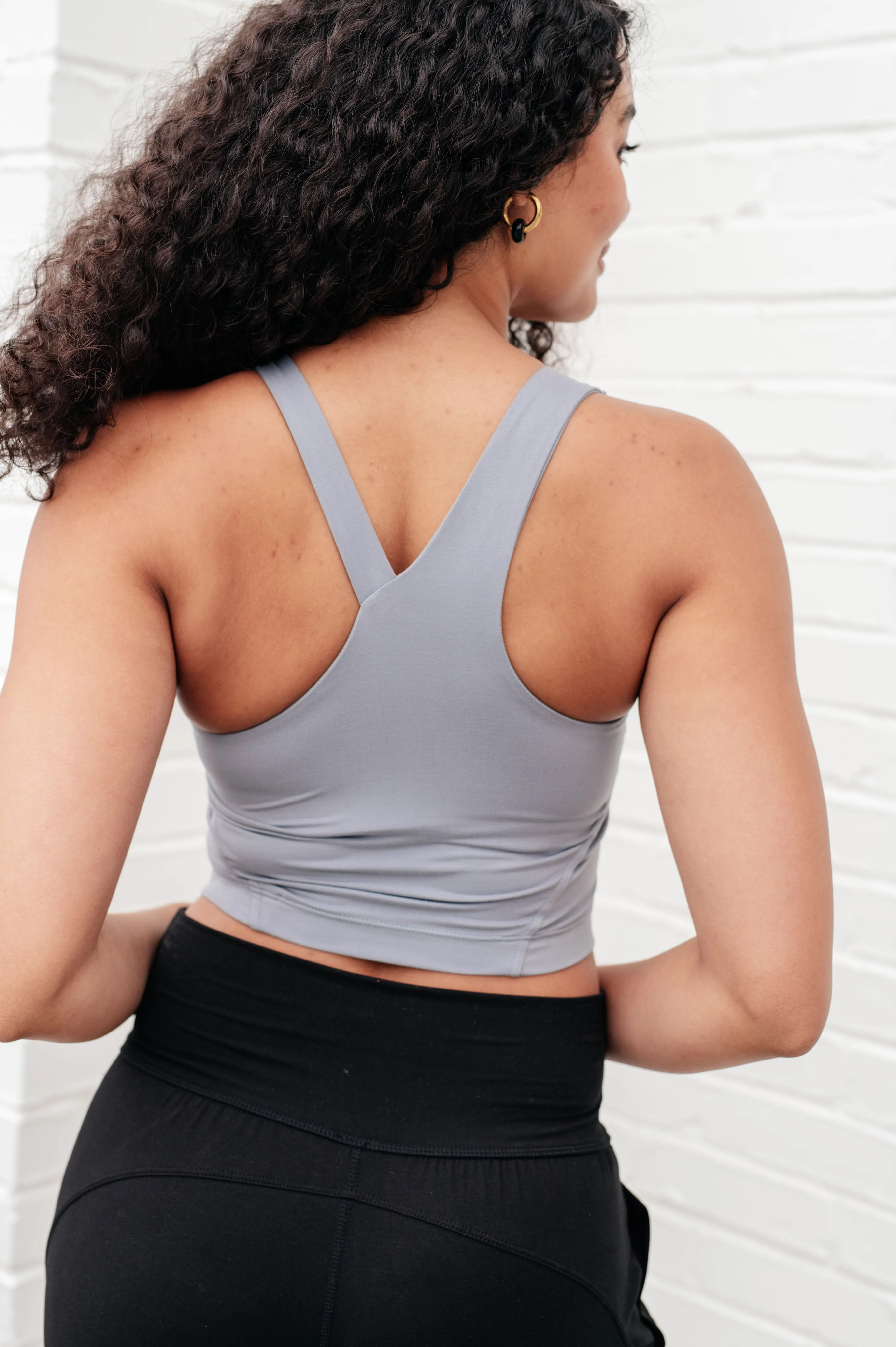 Asymmetrical Tank in Grey