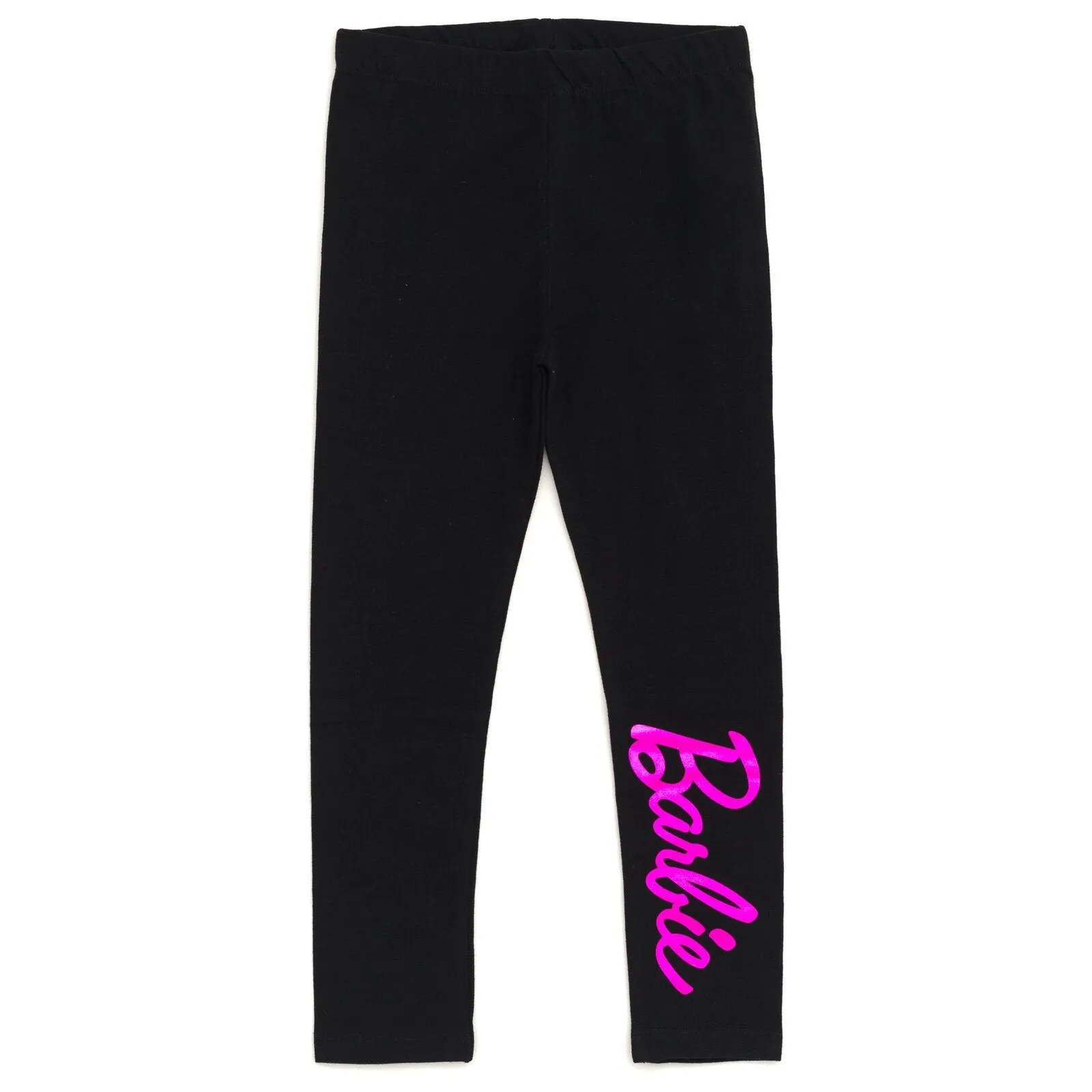Barbie Metallic Print Peplum T-Shirt and Pants