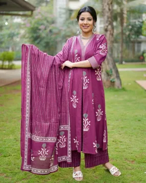 Beautiful Designer Pure Cotton Salwar Suit