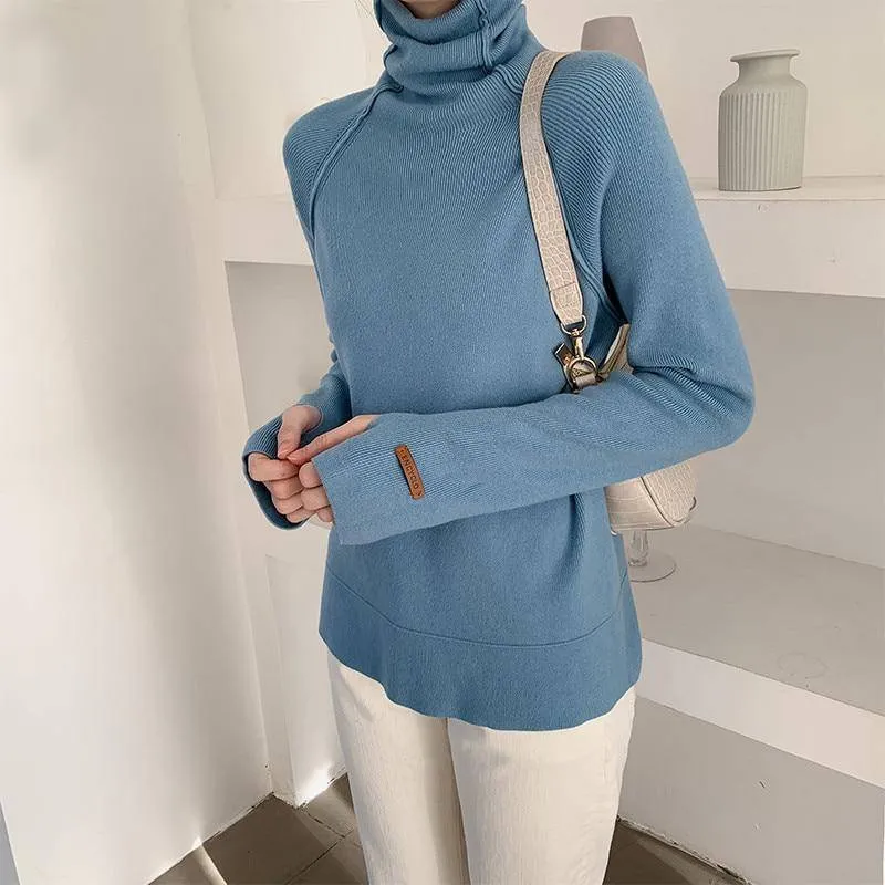 Boho Top - Turtleneck Autumn