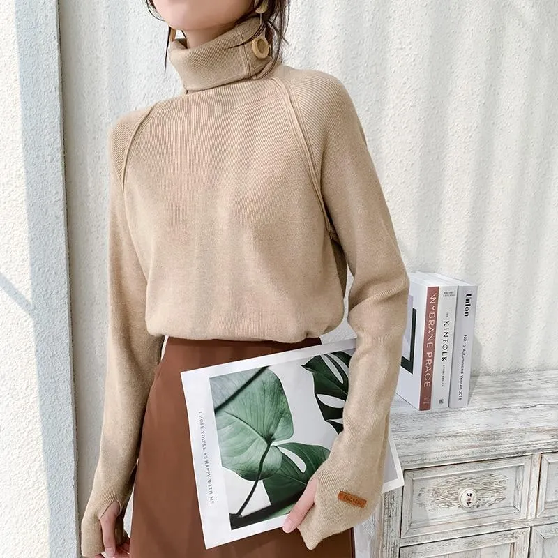 Boho Top - Turtleneck Autumn