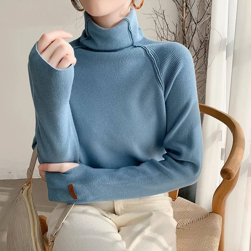 Boho Top - Turtleneck Autumn