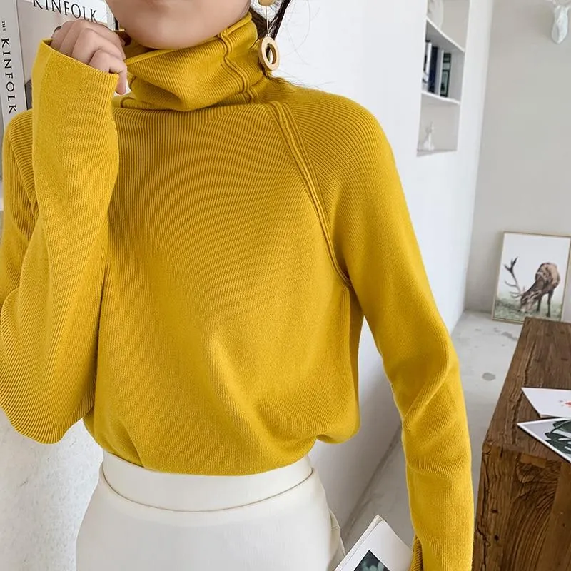 Boho Top - Turtleneck Autumn