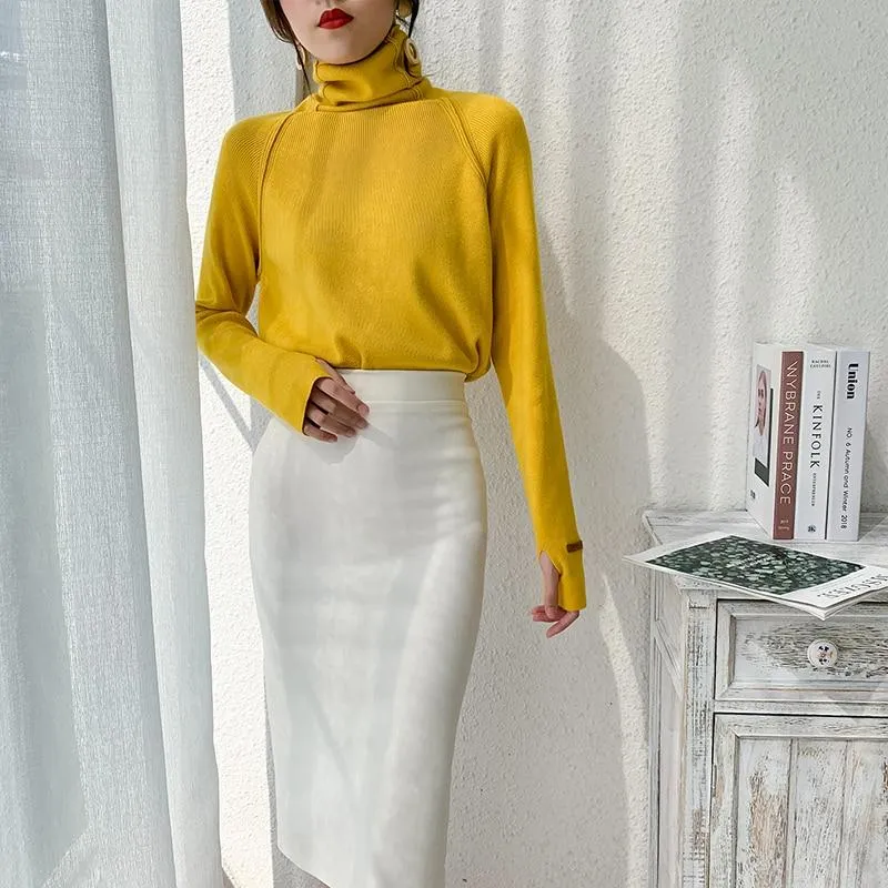 Boho Top - Turtleneck Autumn