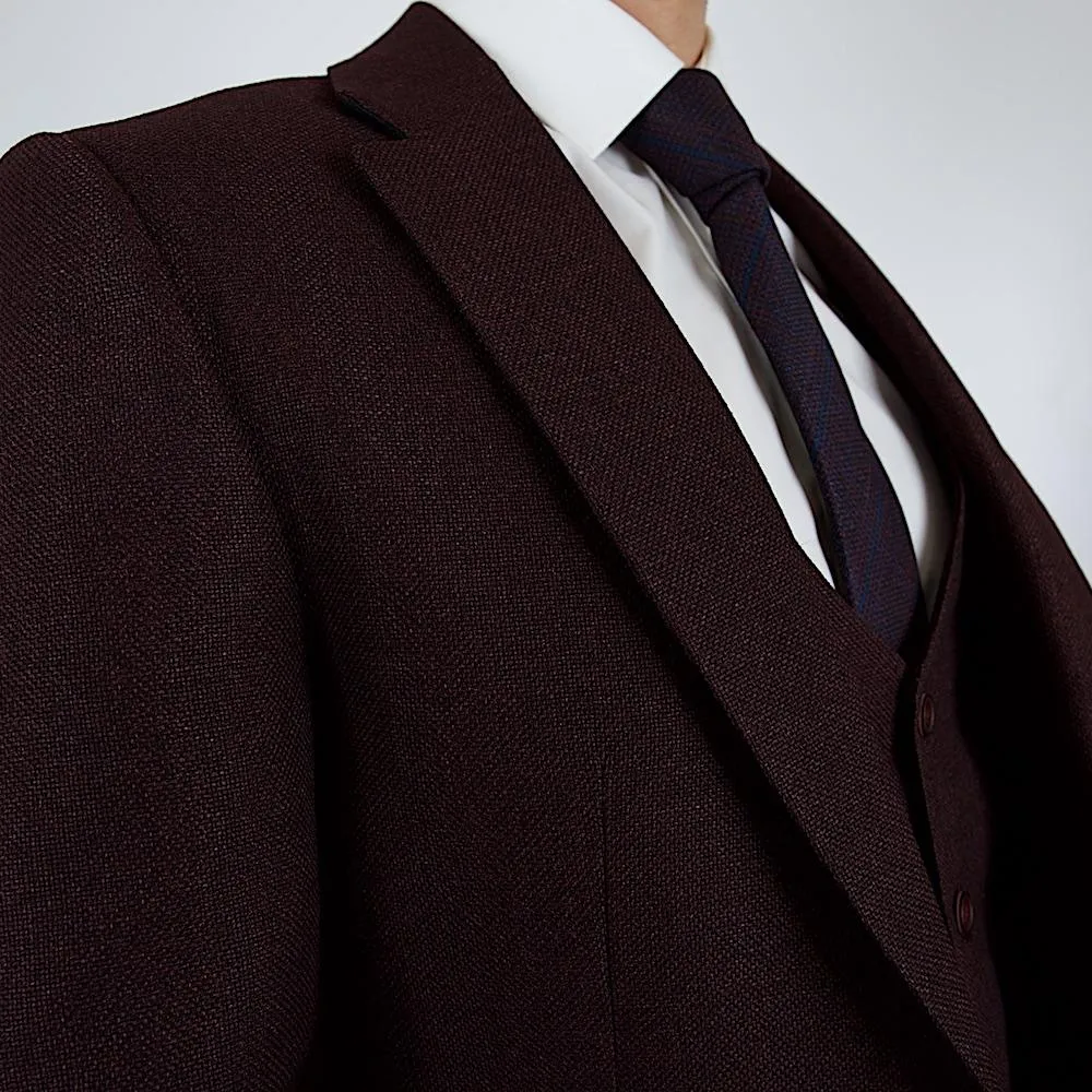 Brown Coffee 3 Custom Bespoke Men Suit Tailored