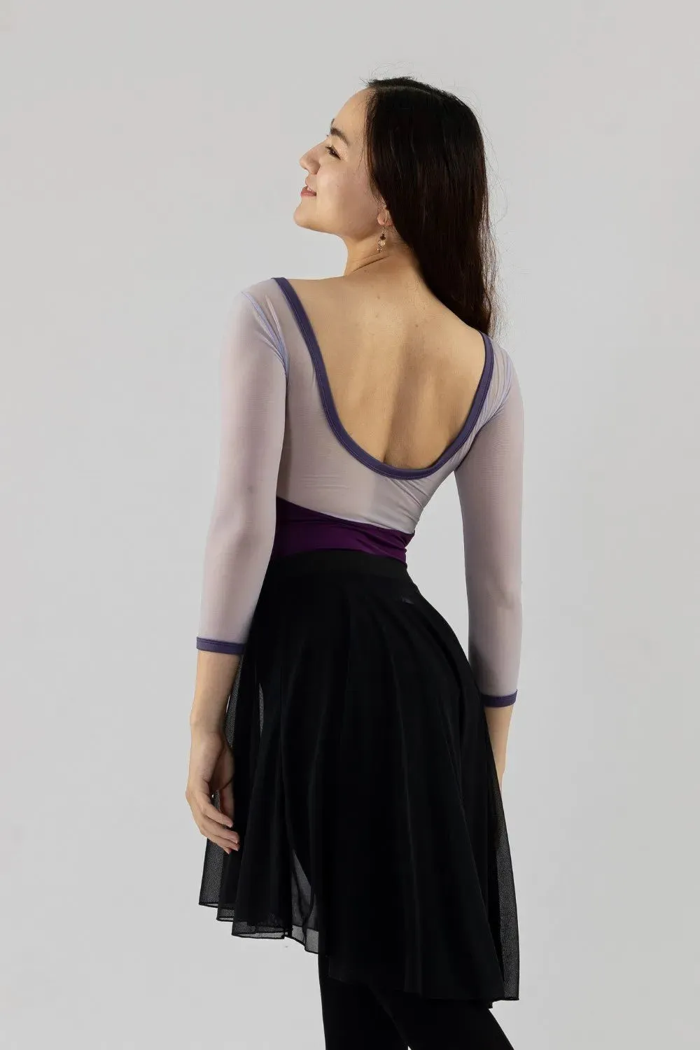 Casie Hi-Lo Pull-On Skirt
