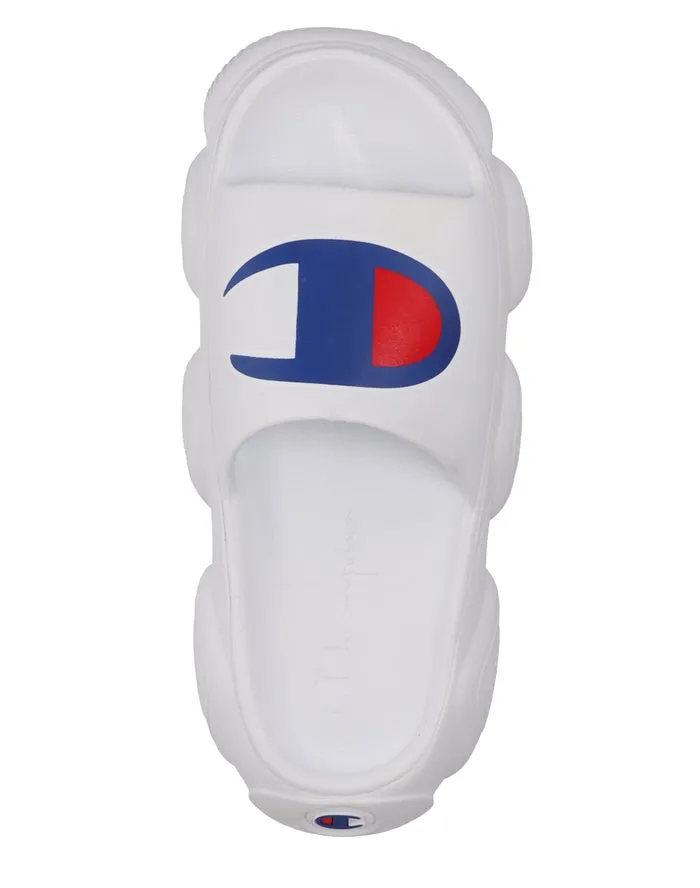 Champion Men's Meloso Squish Slides White CP102003M