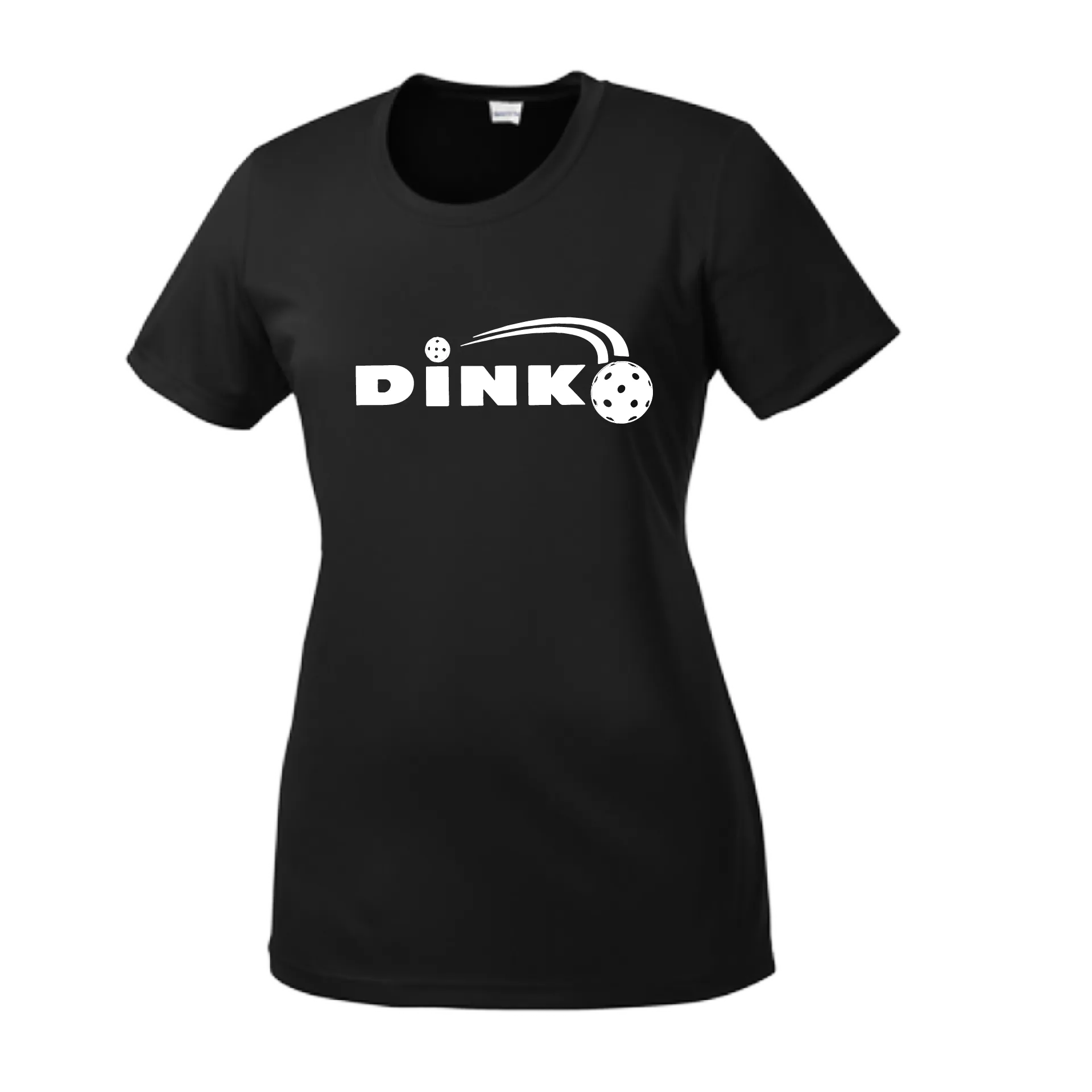 Dink | Women’s Short Sleeve Crewneck Athletic Shirts | 100% Polyester