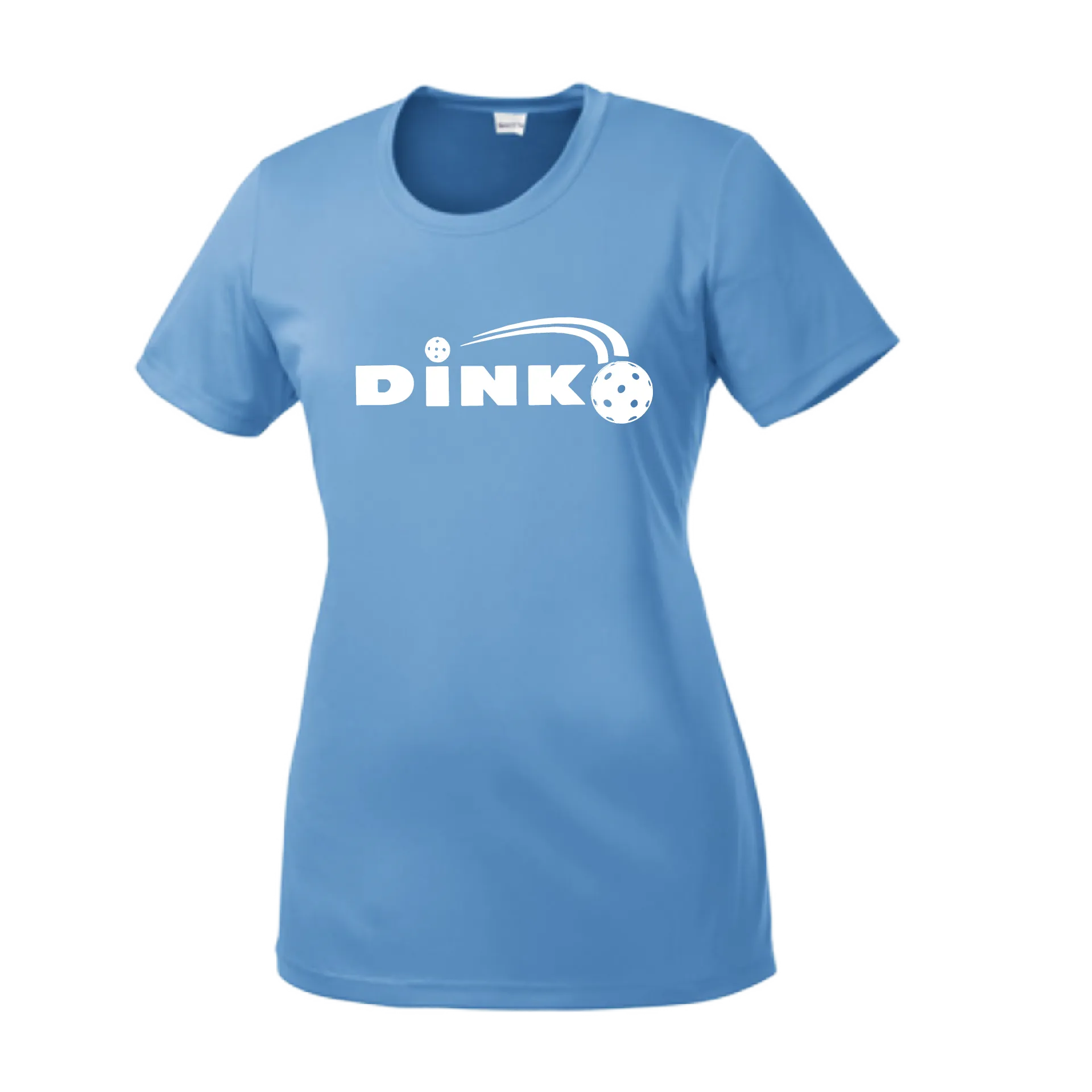 Dink | Women’s Short Sleeve Crewneck Athletic Shirts | 100% Polyester
