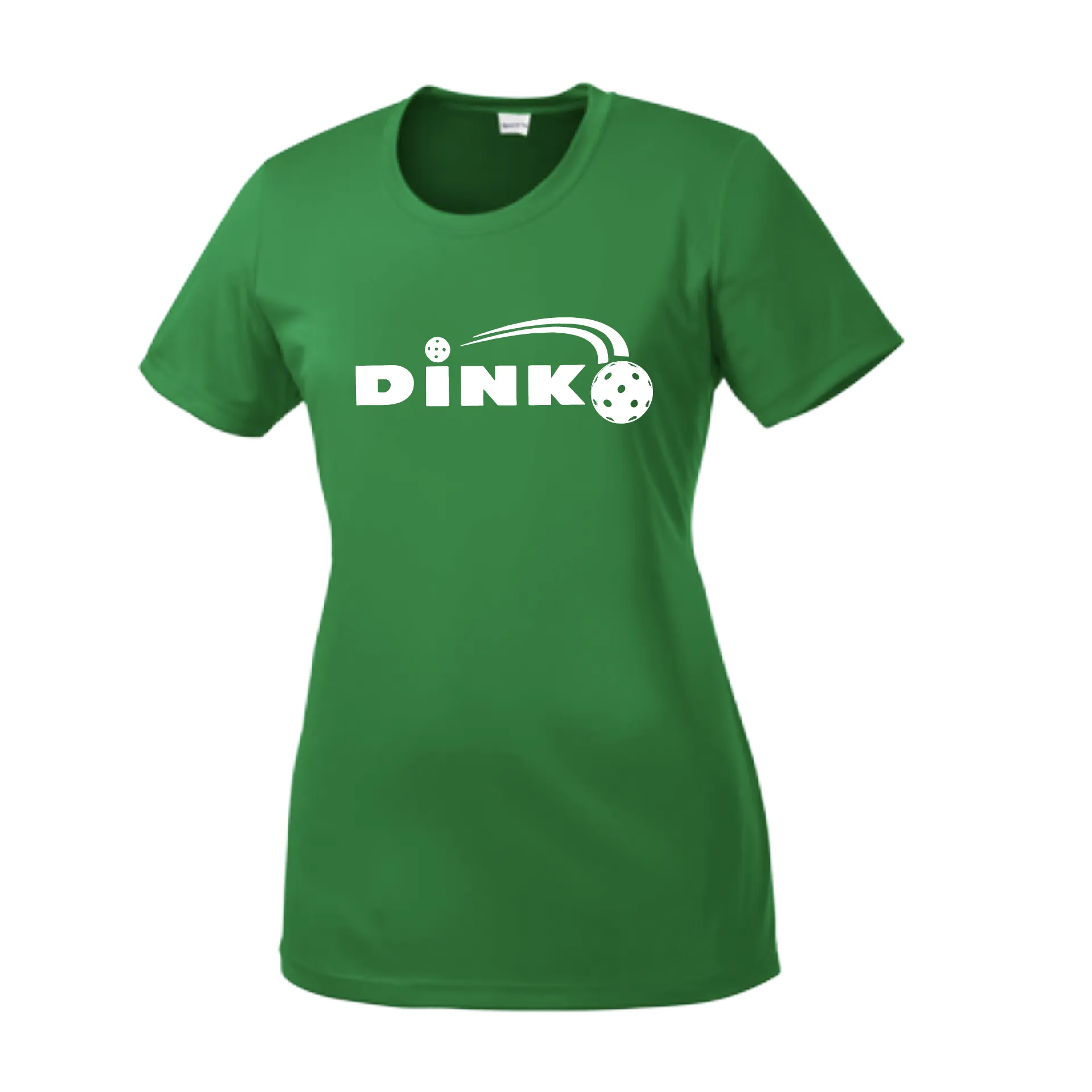 Dink | Women’s Short Sleeve Crewneck Athletic Shirts | 100% Polyester