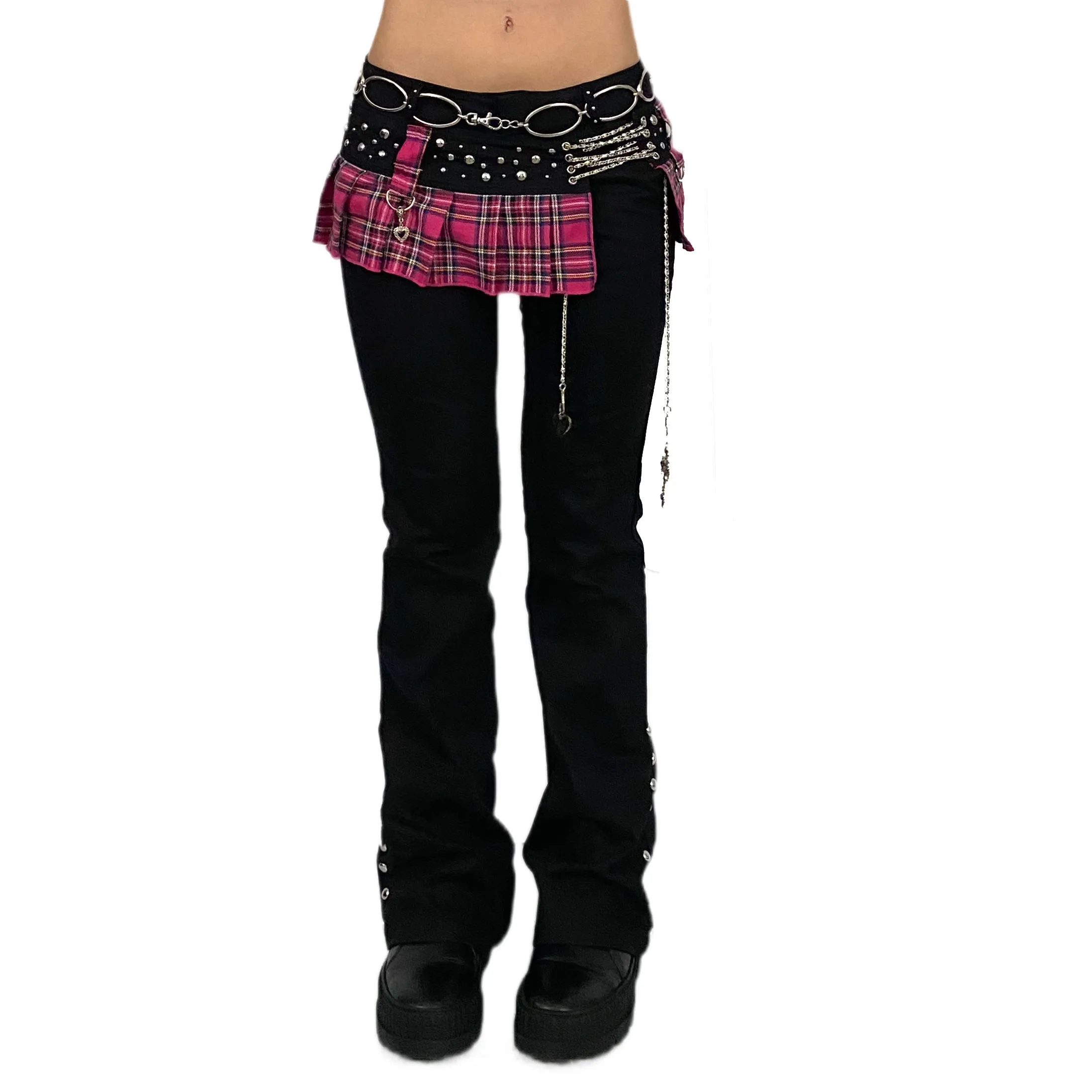 Funky Grunge Skirt Pants (XS)