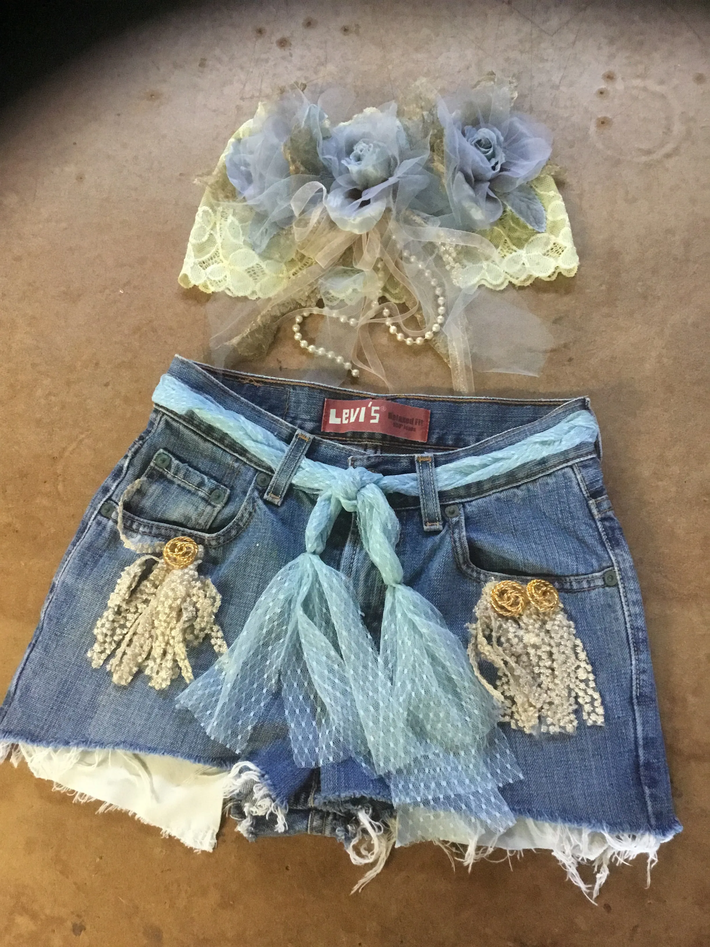 Girls Floral Lace Top - Nicole