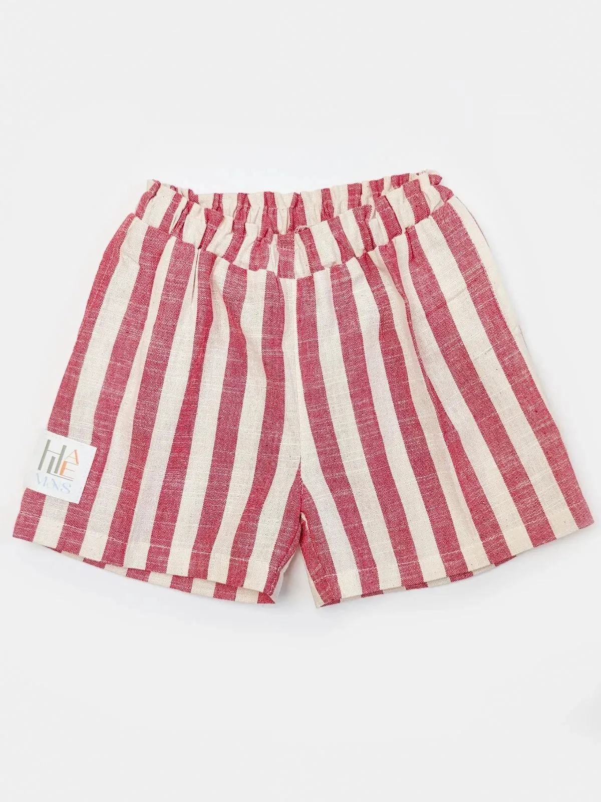 Halemons Unisex Knee Length Casual Pocket Pants- Cherry