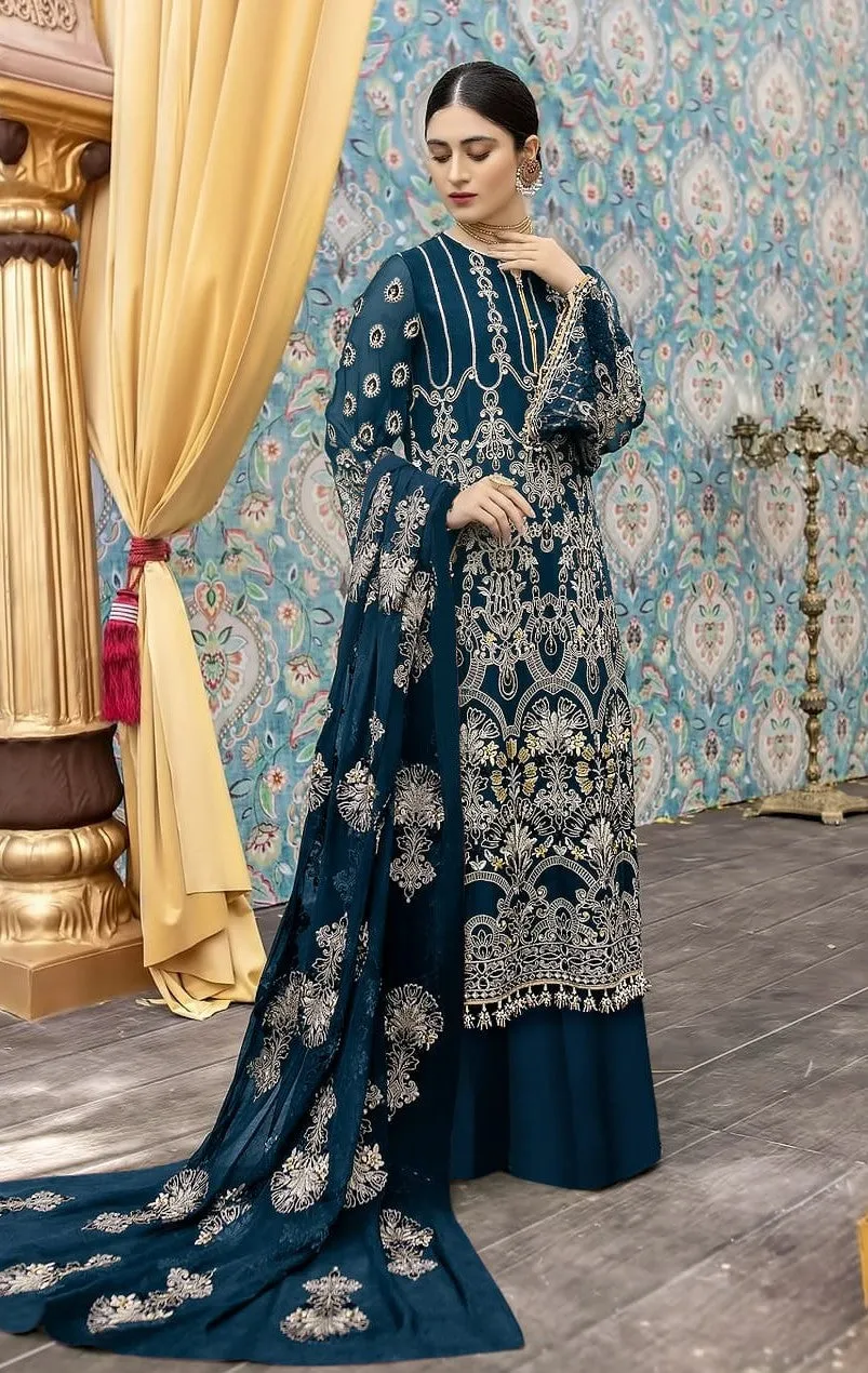 HUDA FASHION D.NO 1005 DESIGNER SUIT