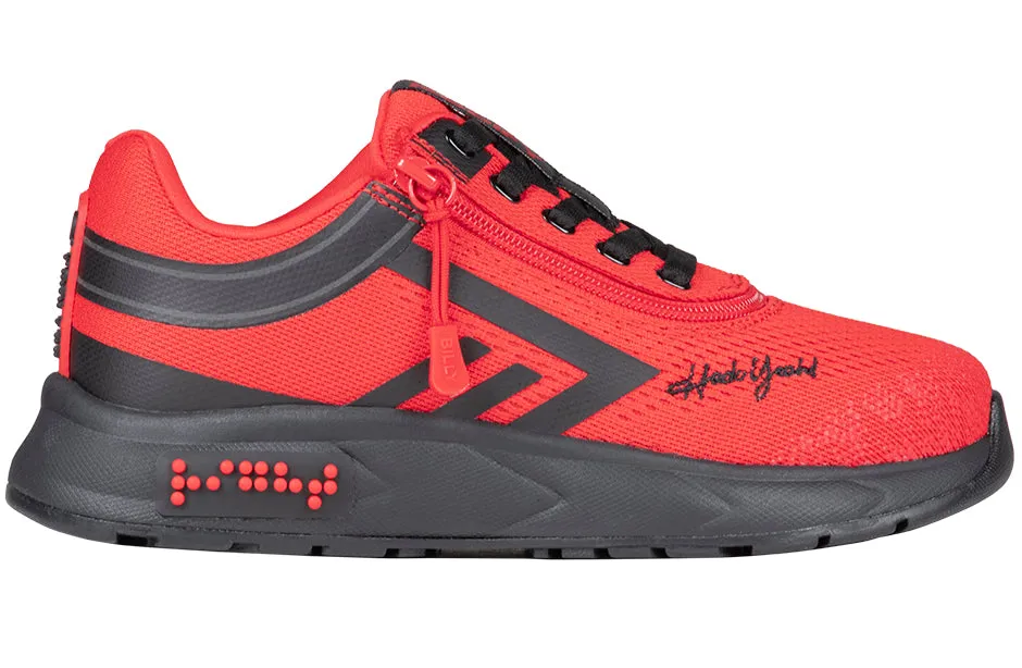 Kodify Red BILLY Sport Inclusion Athletic Sneakers