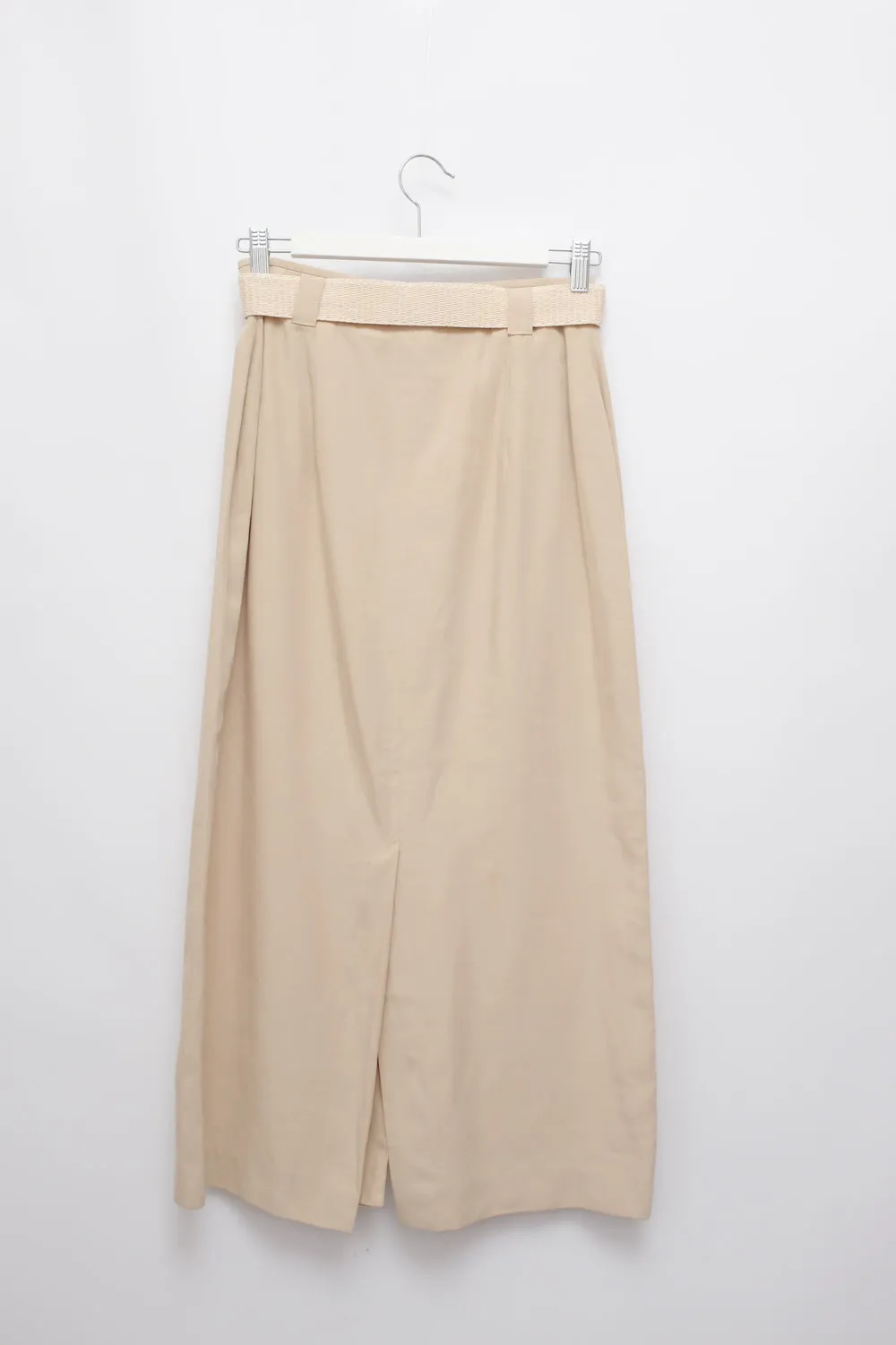 LONG BEIGE VINTAGE SKIRT