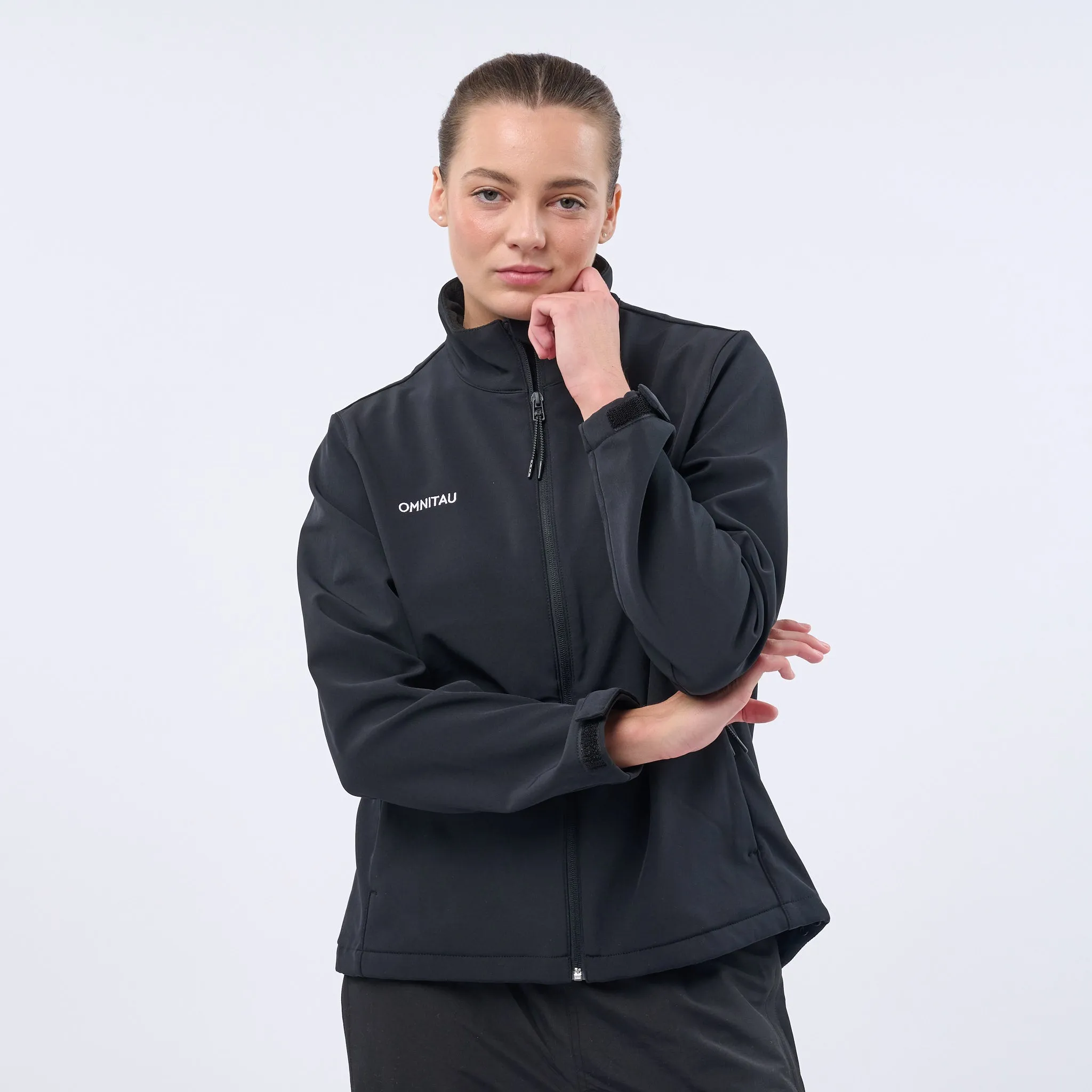 Omnitau Women's Team Sports Softshell Jacket - Black