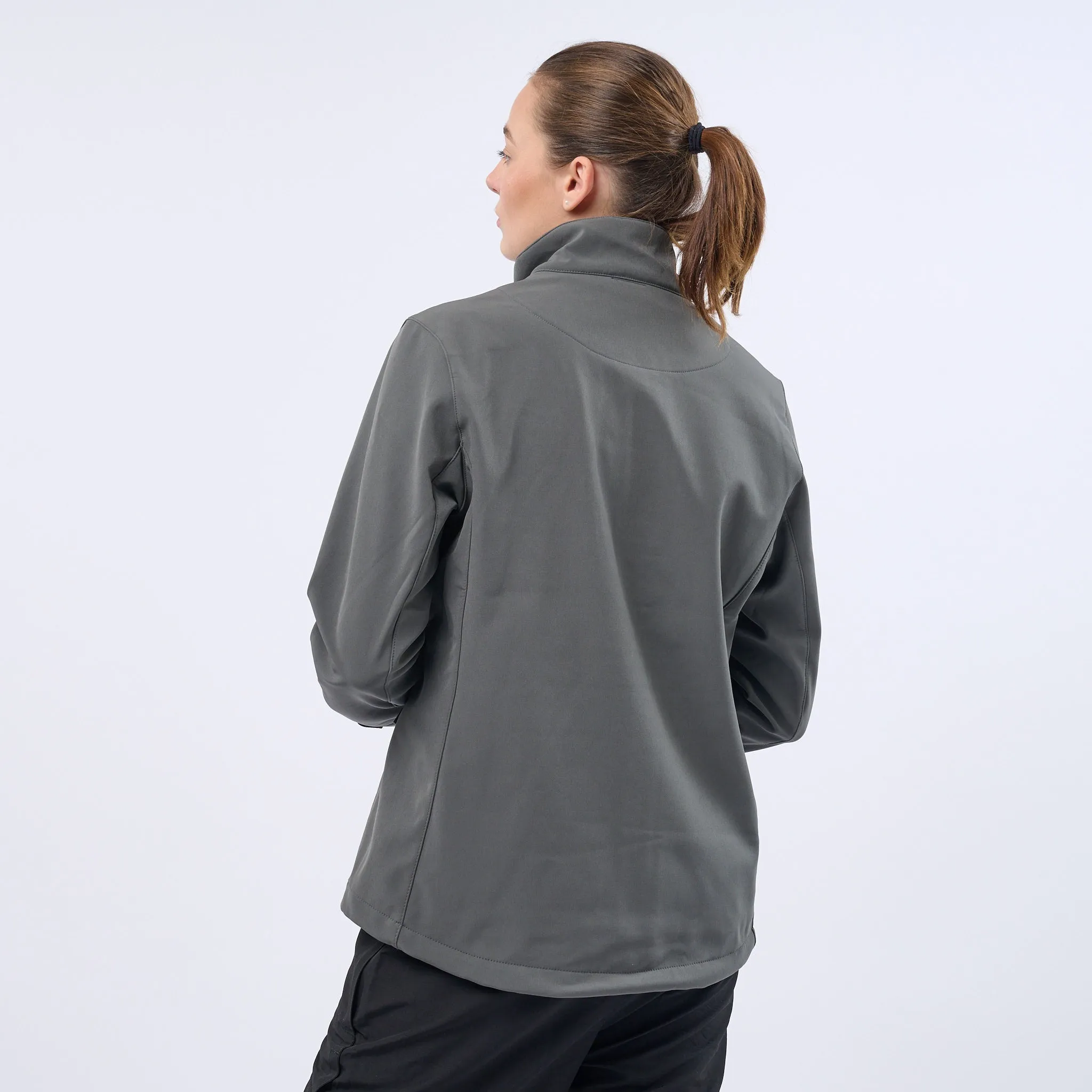 Omnitau Women's Team Sports Softshell Jacket - Dark Grey