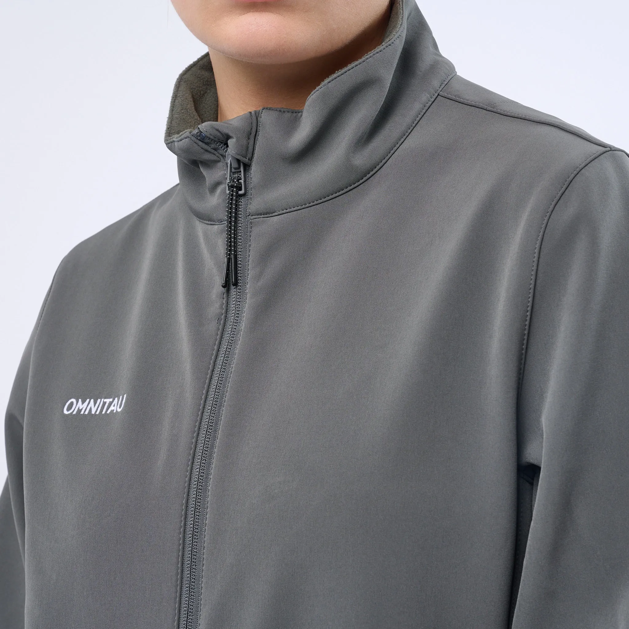 Omnitau Women's Team Sports Softshell Jacket - Dark Grey