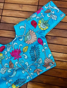 PARTY WEAR HAND PRINT BLOUSE