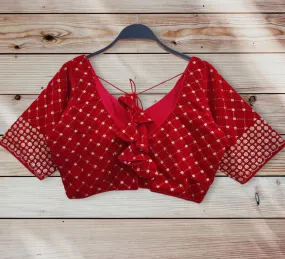 PARTY WEAR VELVET 9 BLOUSE