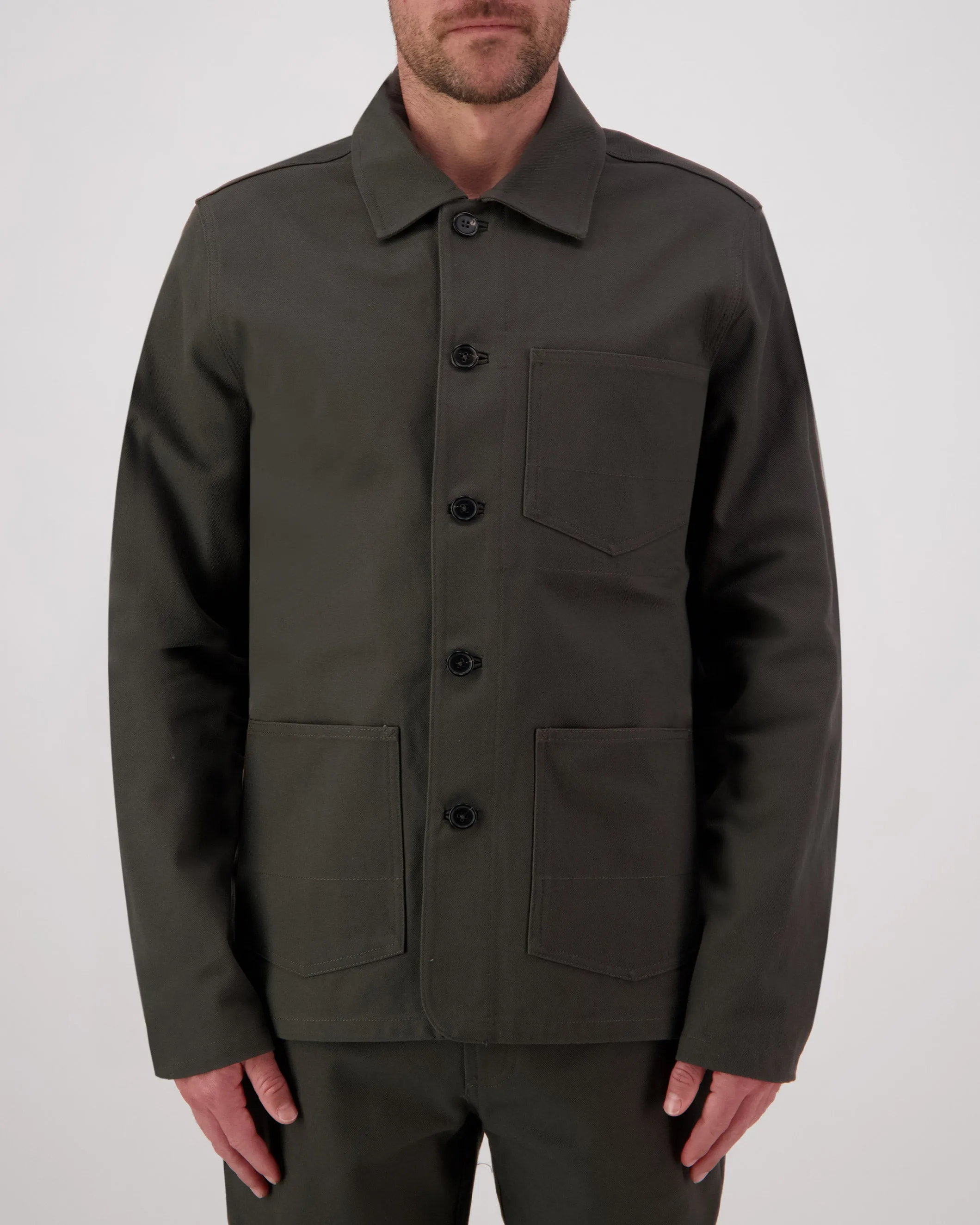 Patch Pocket Chore Jacket