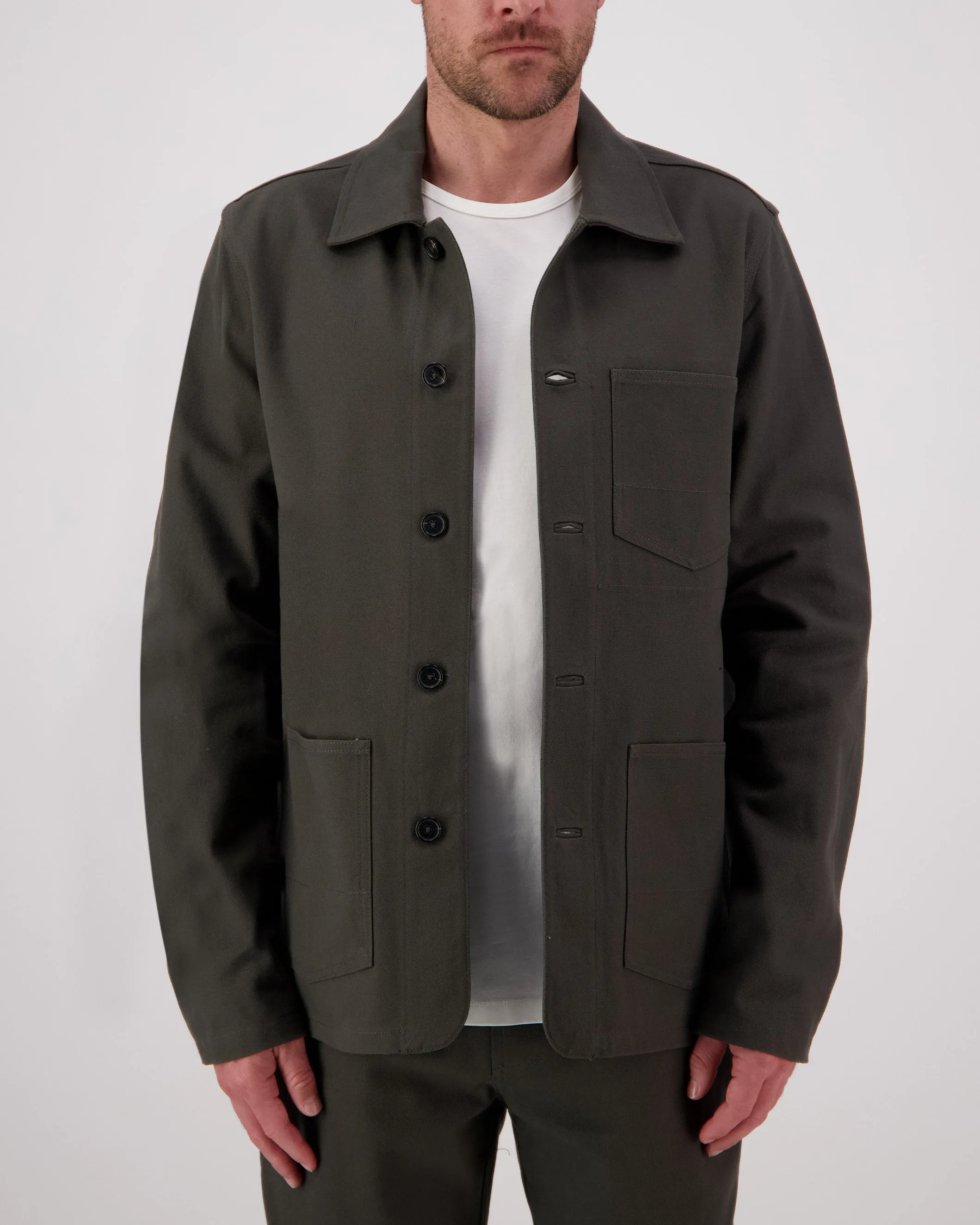 Patch Pocket Chore Jacket