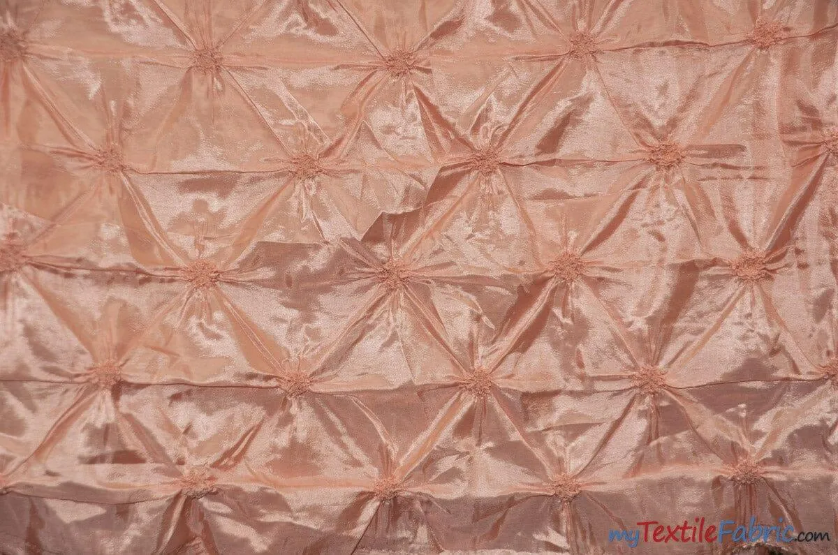 Pinwheel Taffeta Fabric | Button Taffeta Fabric | 48" Wide | Multiple Colors |