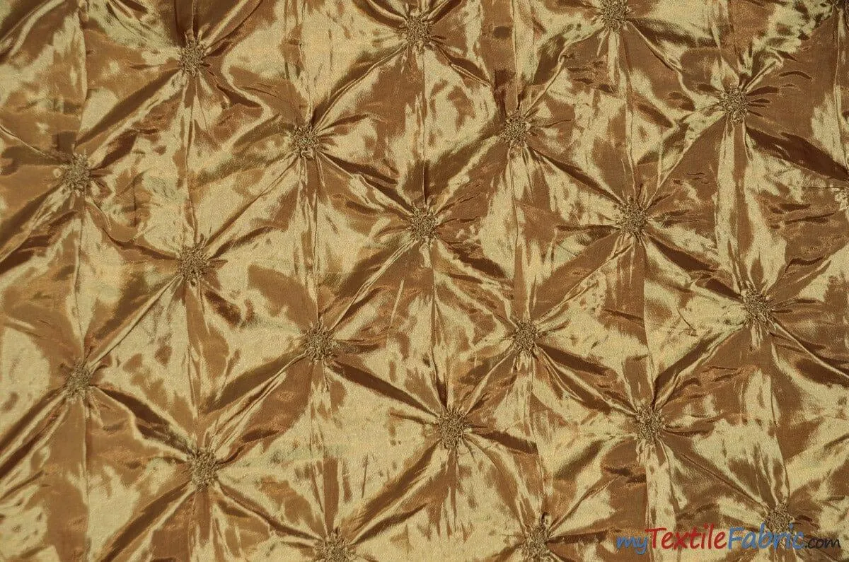 Pinwheel Taffeta Fabric | Button Taffeta Fabric | 48" Wide | Multiple Colors |