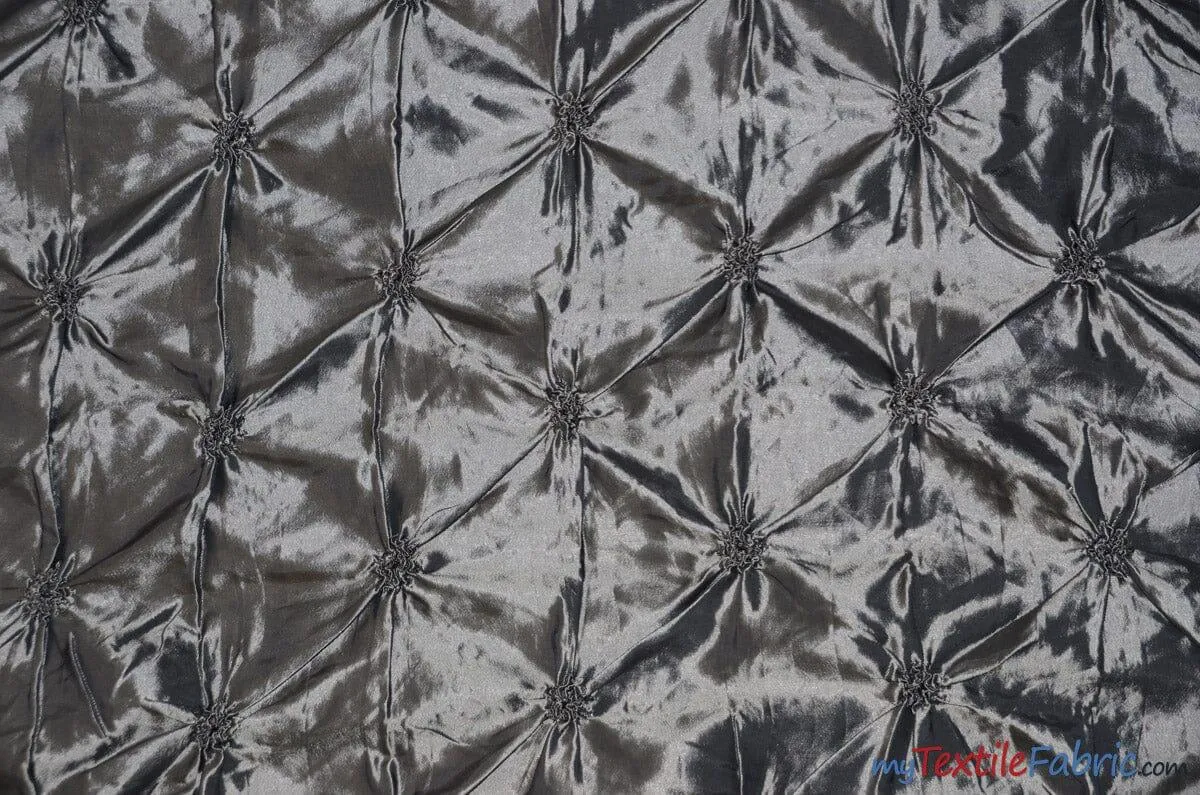 Pinwheel Taffeta Fabric | Button Taffeta Fabric | 48" Wide | Multiple Colors |