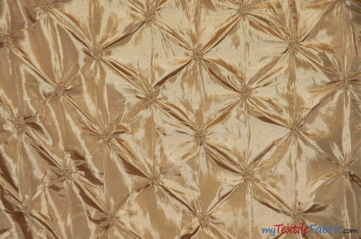 Pinwheel Taffeta Fabric | Button Taffeta Fabric | 48" Wide | Multiple Colors |