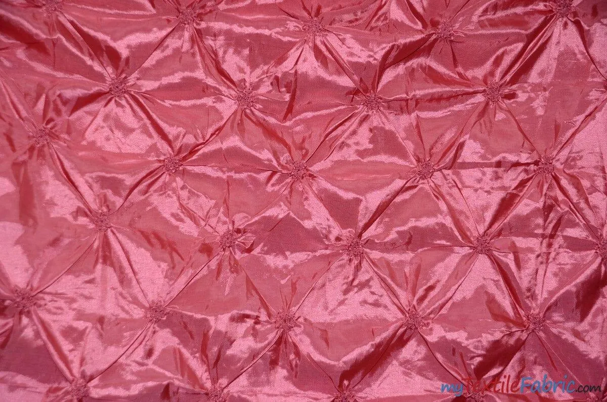 Pinwheel Taffeta Fabric | Button Taffeta Fabric | 48" Wide | Multiple Colors |