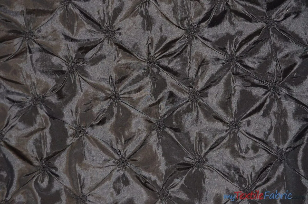 Pinwheel Taffeta Fabric | Button Taffeta Fabric | 48" Wide | Multiple Colors |