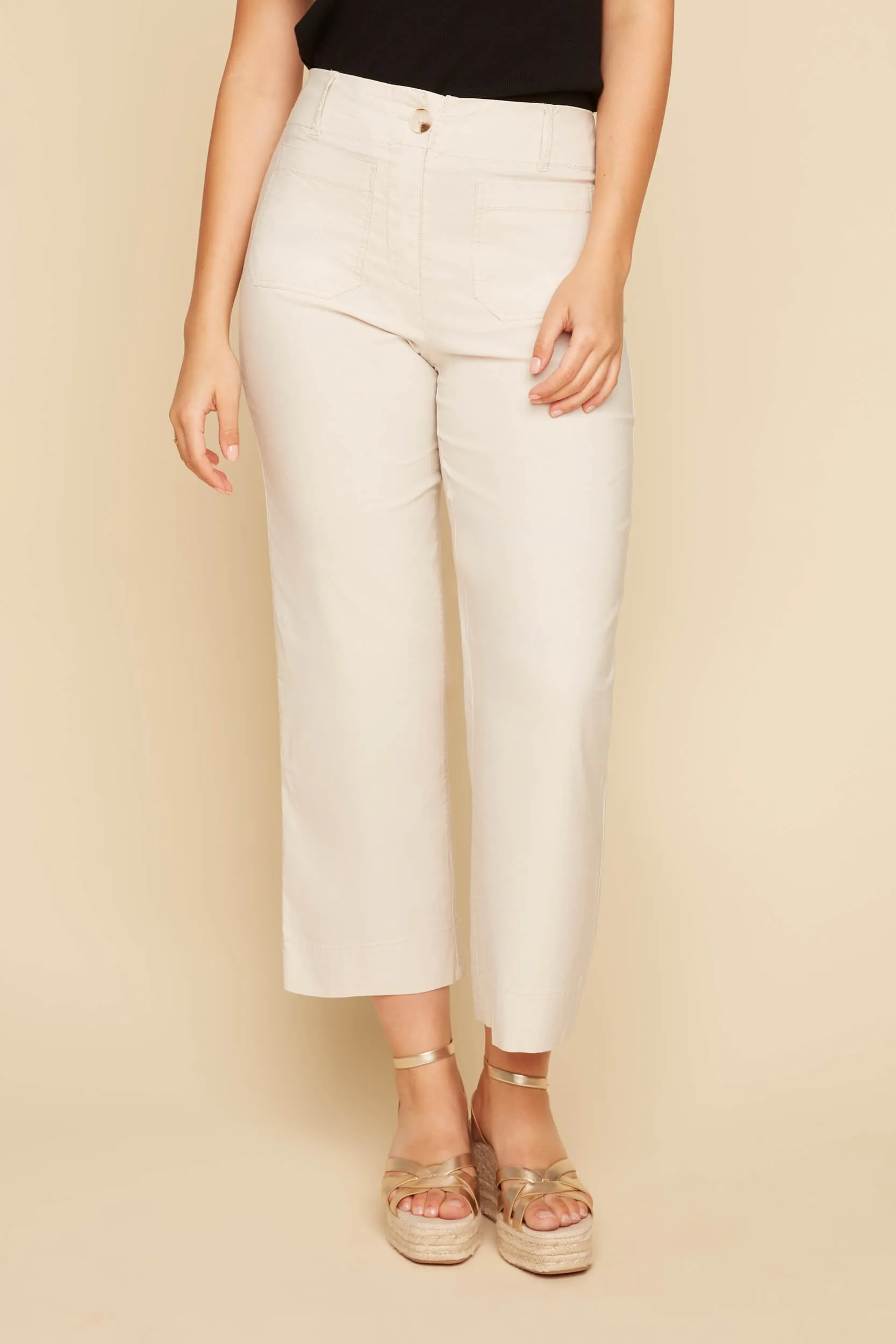 REN11004 Front Patch Pocket  Pants