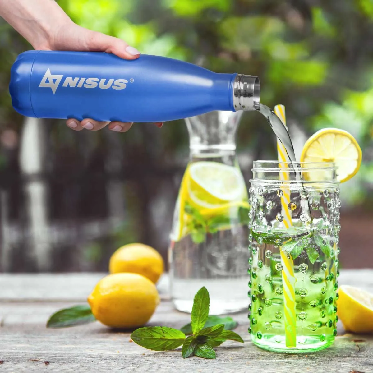 Twist Top Insulated Water Bottle | 17 oz | Stainless Steel | CLEARANCE