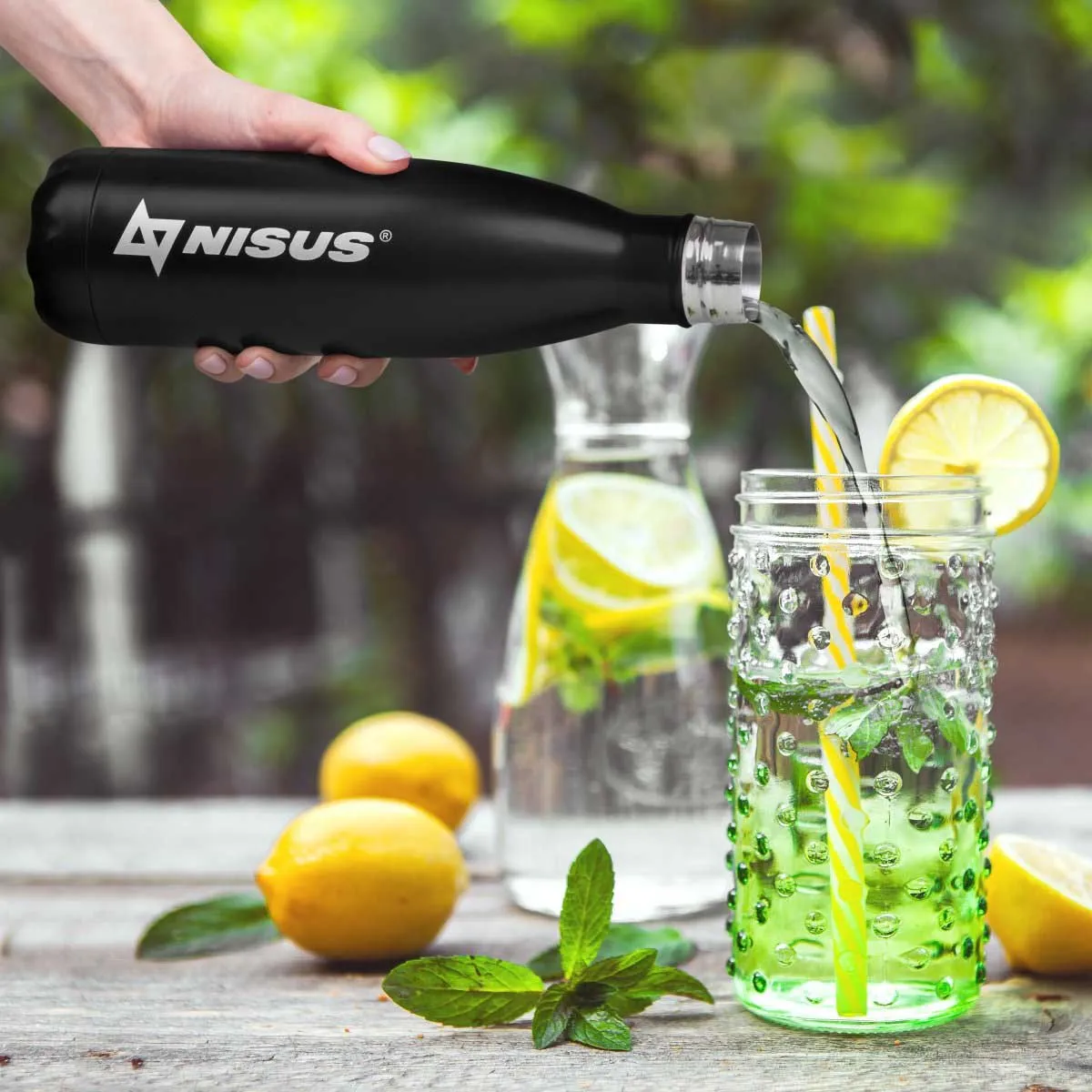 Twist Top Insulated Water Bottle | 17 oz | Stainless Steel | CLEARANCE