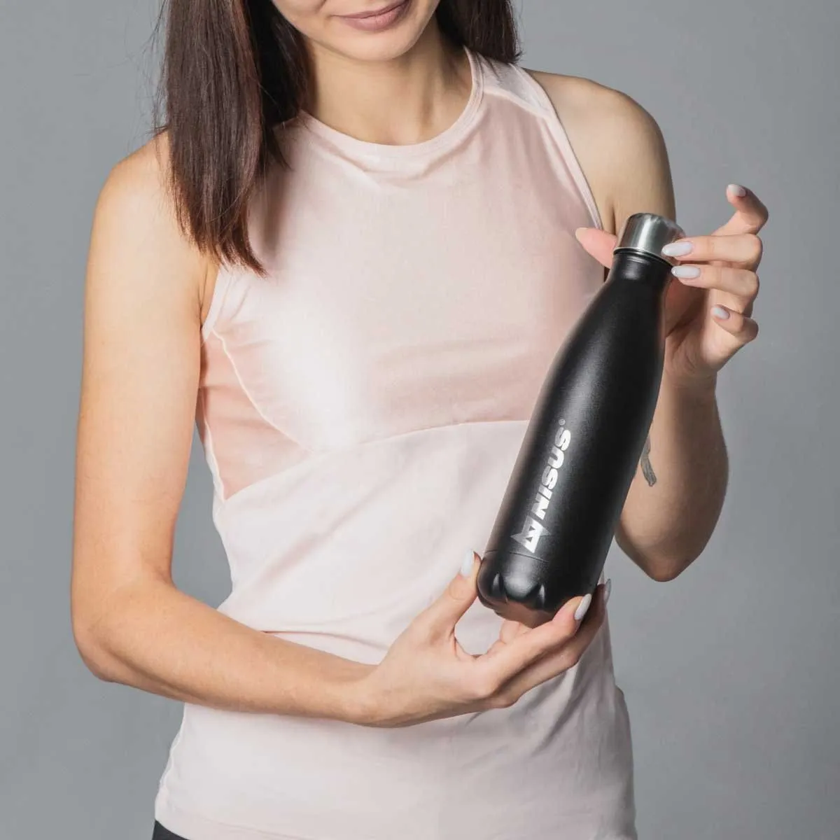Twist Top Insulated Water Bottle | 17 oz | Stainless Steel | CLEARANCE