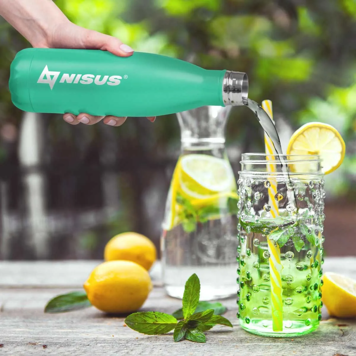 Twist Top Insulated Water Bottle | 17 oz | Stainless Steel | CLEARANCE