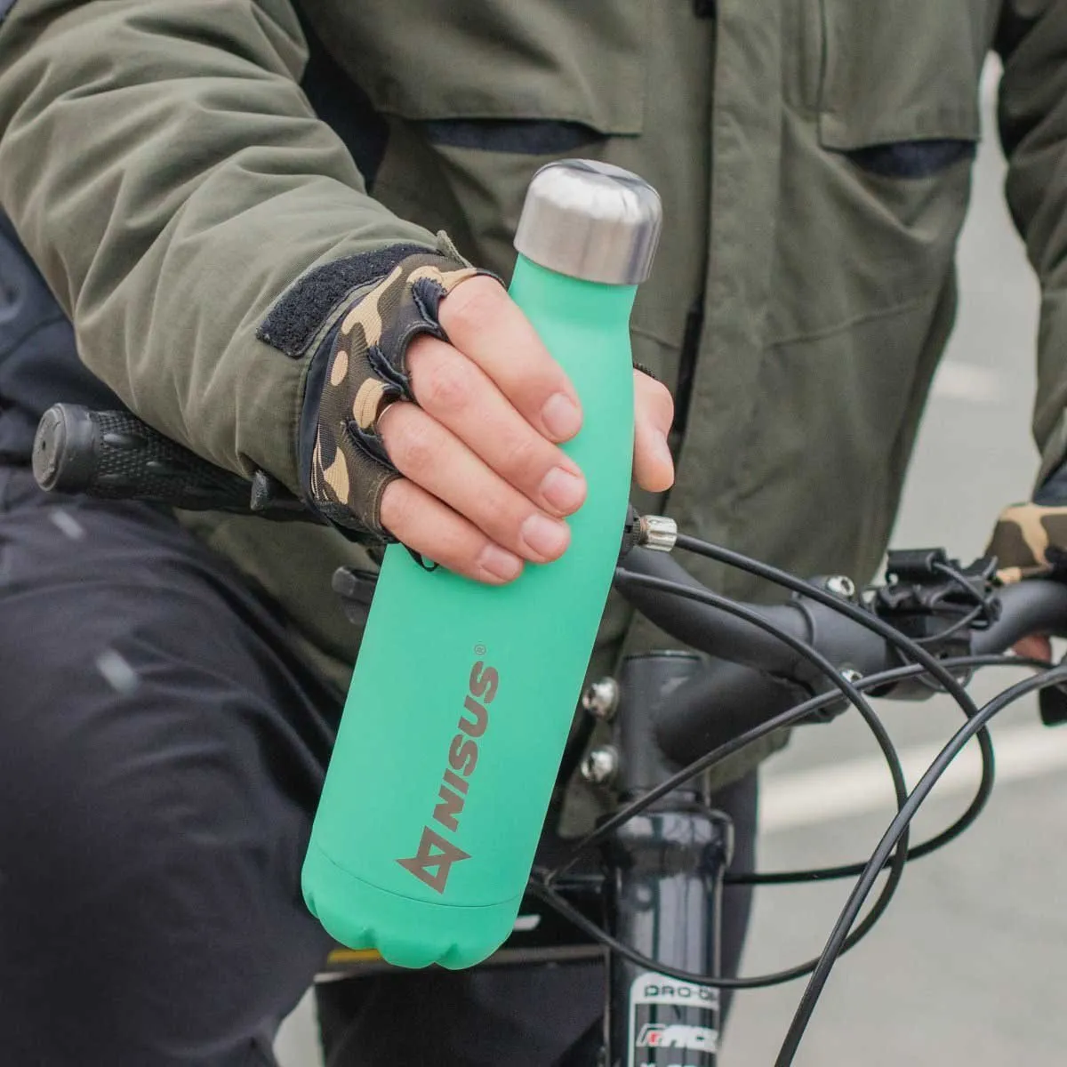 Twist Top Insulated Water Bottle | 17 oz | Stainless Steel | CLEARANCE