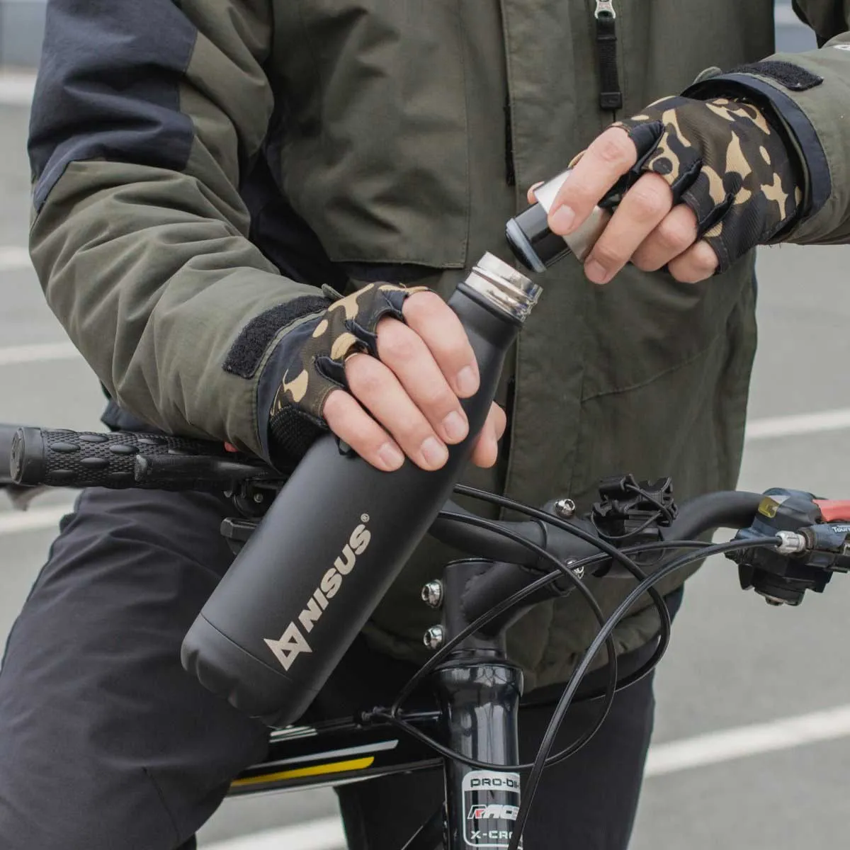 Twist Top Insulated Water Bottle | 17 oz | Stainless Steel | CLEARANCE