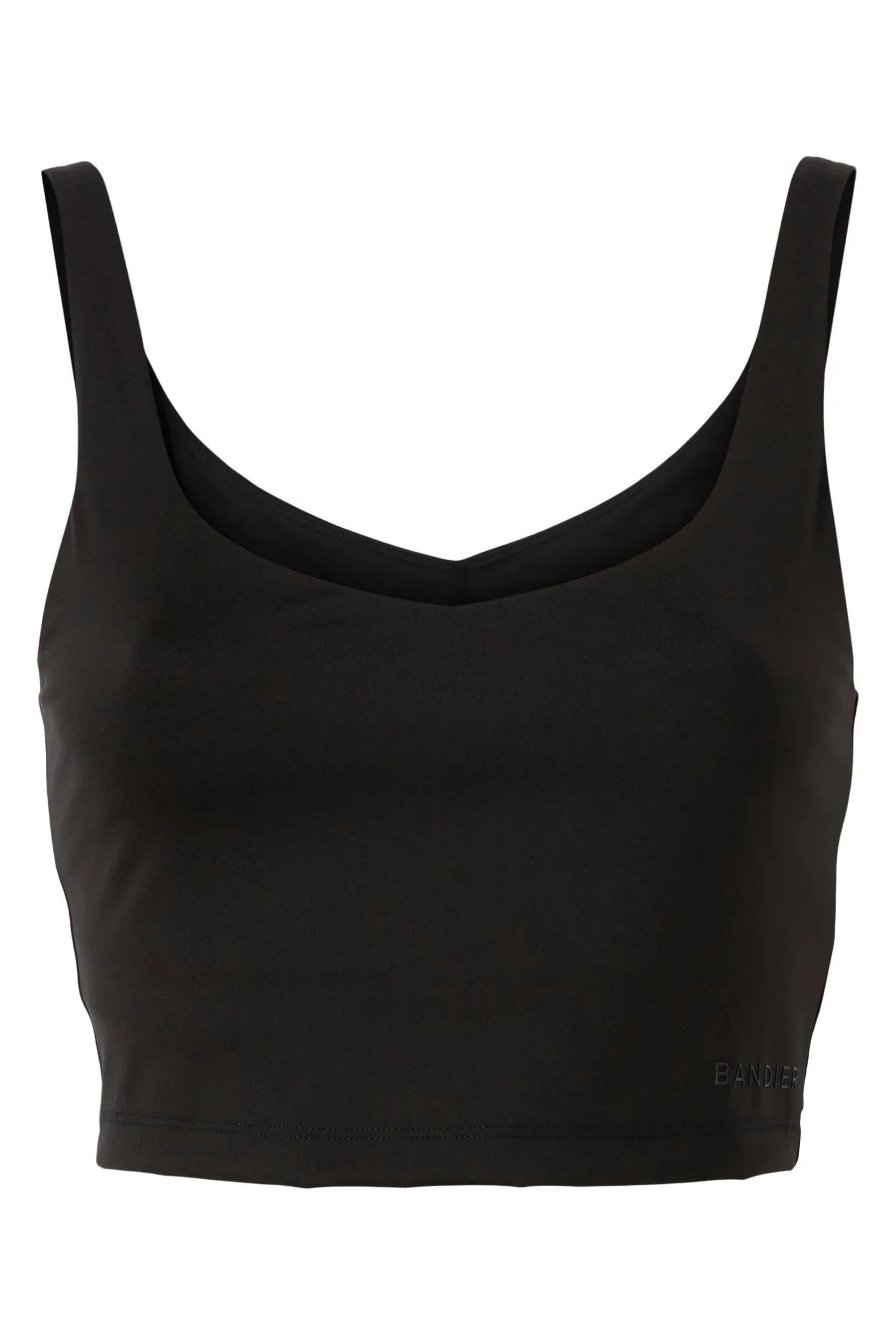 V-Neck Tempo Crop Bra