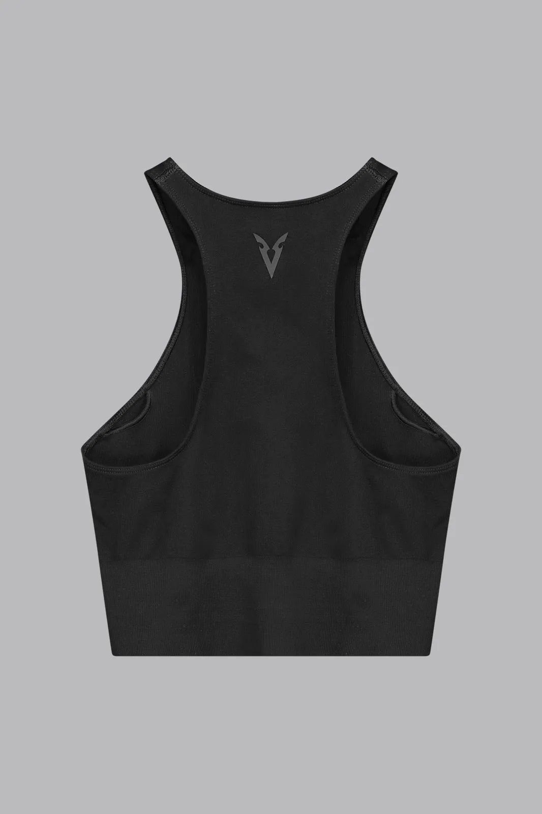 V_RYB SEAMLESS ULTRA LONG SPORTS BRA - Black